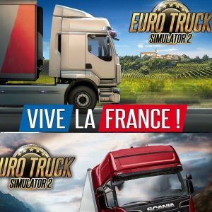 Euro Truck Simulator 2 + Vive la France DLC Bundle Steam CD Key