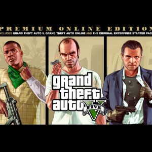 Grand Theft Auto V: Premium Online Edition & Great White Shark Card Bundle Steam Account