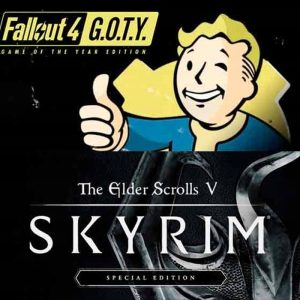 The Elder Scrolls V: Skyrim Special Edition + Fallout 4 G.O.T.Y. PC Steam CD Key